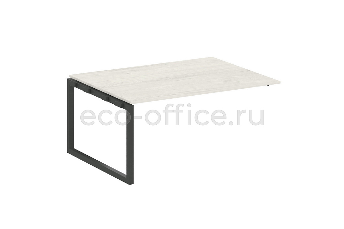 Проходной наборный элемент переговорного стола METAL SYSTEM QUATTRO 5x5 50БО.ППРГ-4 Дуб Наварра / Антрацит металл   стоимость