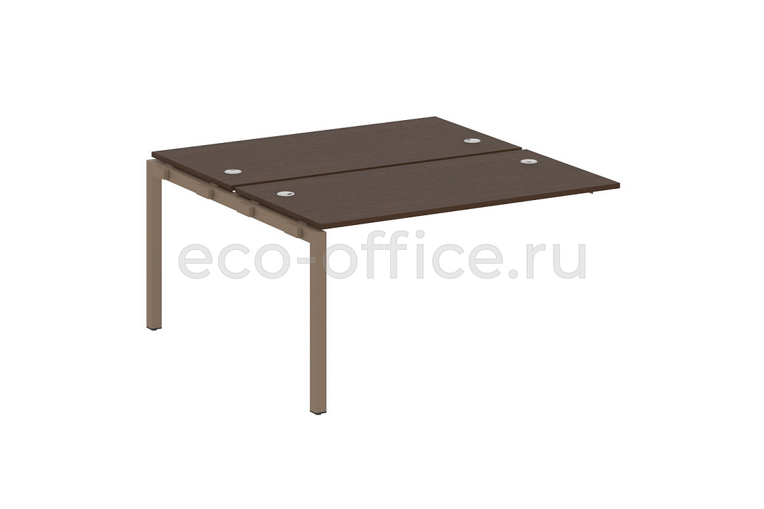 Проходной наборный элемент METAL SYSTEM QUATTRO 5x5 50БП.ПРС-СП-2.3 Венге Цаво / Мокко металл купить в Москве