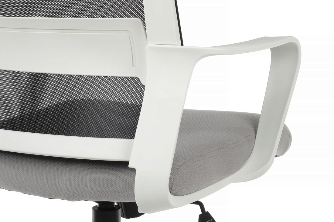 кресло rv chair mint 1029hw чёрная сетка / серая ткань фото