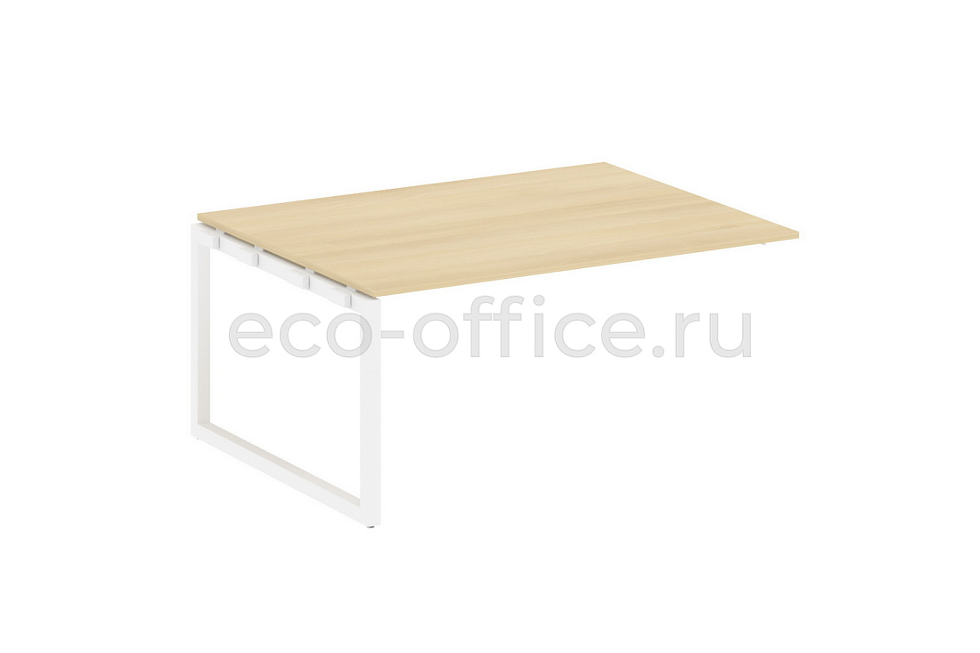 Проходной наборный элемент переговорного стола METAL SYSTEM QUATTRO 5x5 50БО.ППРГ-4 Акация Лорка / Белый металл  стоимость