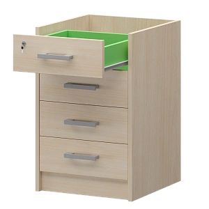 Корпус тумбы приставной Protech АТ-05 Бук фото