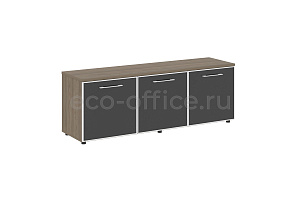Тумба модульная трехсекционная YALTA LT.TS-3.5 black Вяз Благородный фото