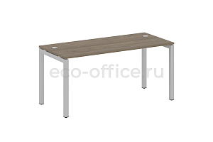 Стол письменный METAL SYSTEM QUATTRO 5x5 50БП.СП-4 Вяз Благородный / Серый металл фото