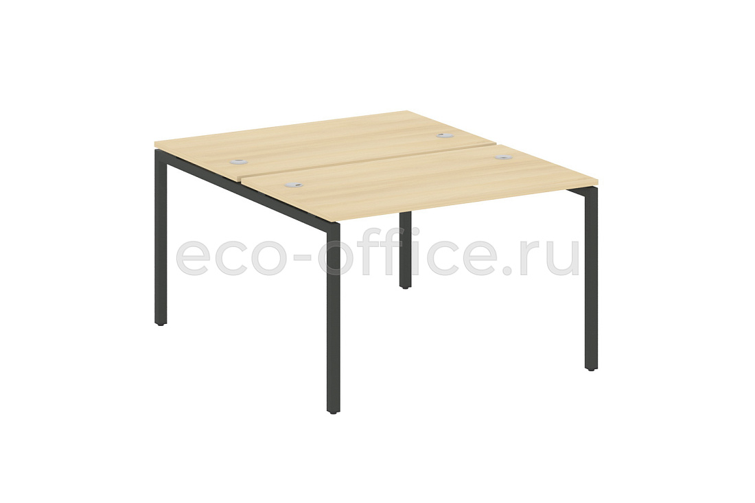 Рабочая станция METAL SYSTEM QUATTRO 4x4 40БП.РАС-СП-2.2 Акация Лорка / Антрацит металл  стоимость