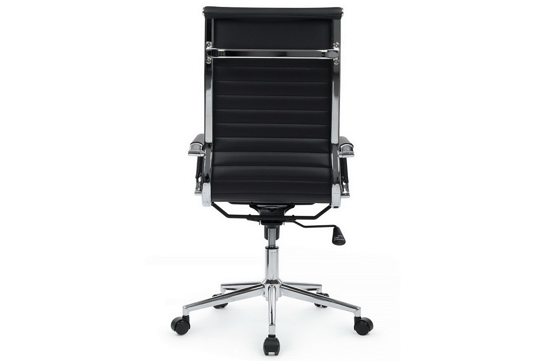 Кресло руководителя RV Chair HUGO 6002-1SEC Чёрная экокожа стоимость
