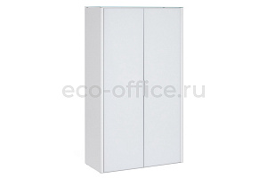 Шкаф для бумаг 2 двери GALA LIB2/980 + LIBW/980 WHITE crvGLASS фото
