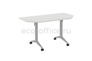 Стол складной мобильный X-PULL X.M-7.T1 Белый Бриллиант / Серый металл фото