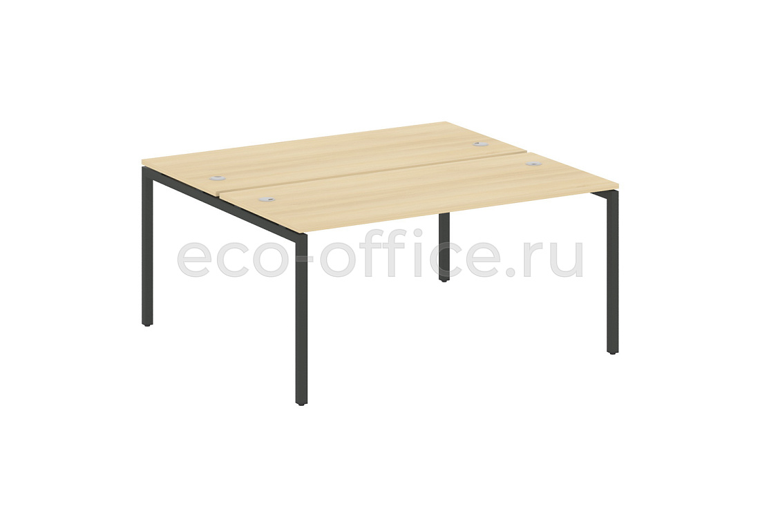 Рабочая станция METAL SYSTEM QUATTRO 4x4 40БП.РАС-СП-2.4 Акация Лорка / Антрацит металл  стоимость