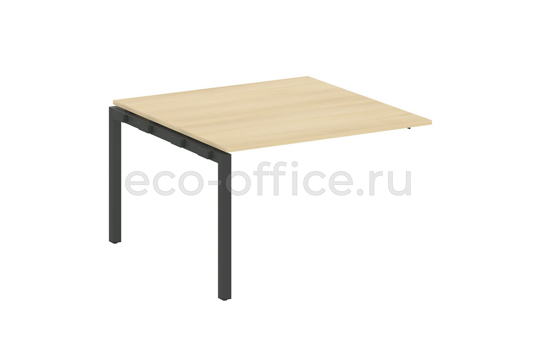 Проходной наборный элемент переговорного стола METAL SYSTEM QUATTRO 5x5 50БП.ППРГ-2 Акация Лорка / Антрацит металл  стоимость