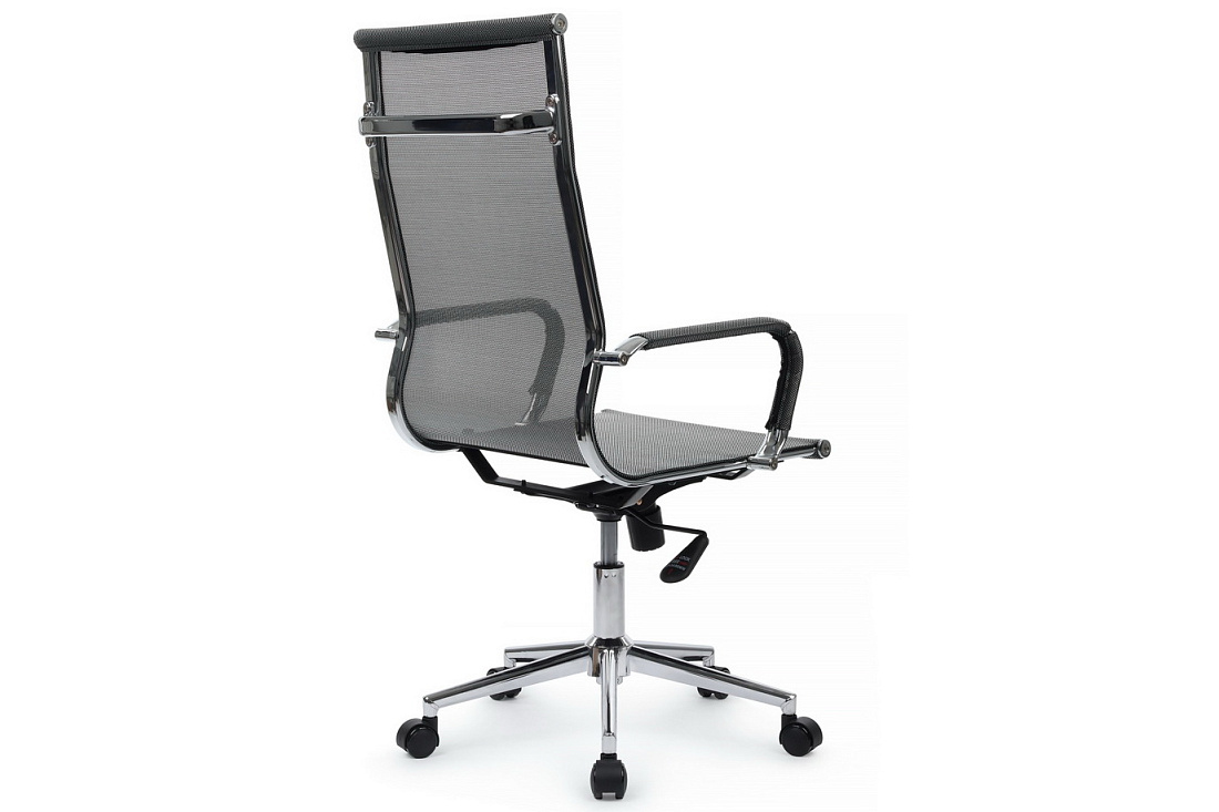 кресло руководителя rv chair hugo 6001-1se серебристо-серая сетка фото