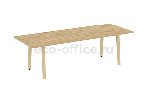 Стол переговорный ONIX WOOD DIRECT OW.PRG-25 Тиквуд Светлый / Дуб Светлый фото