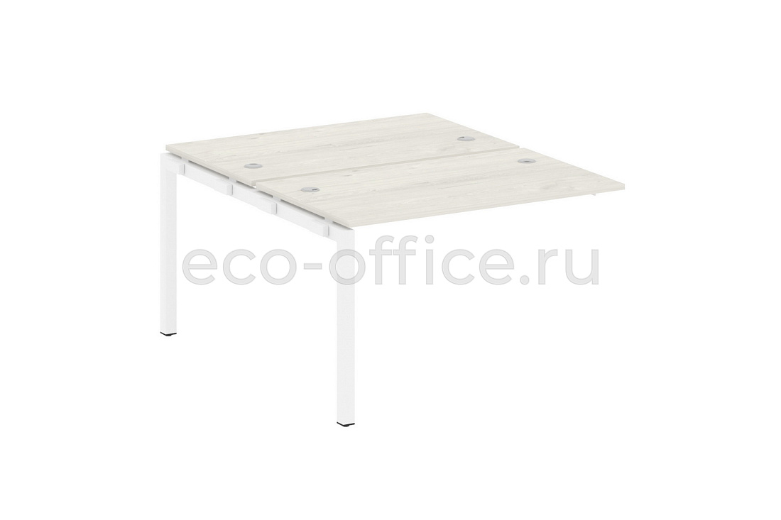 Проходной наборный элемент METAL SYSTEM QUATTRO 5x5 50БП.ПРС-СП-2.2 Дуб Наварра / Белый металл купить в Москве