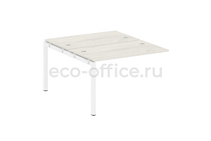 Проходной наборный элемент METAL SYSTEM QUATTRO 5x5 50БП.ПРС-СП-2.2 Дуб Наварра / Белый металл фото
