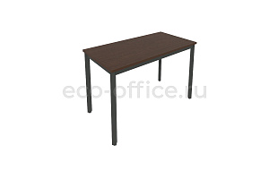 Стол письменный на металлокаркасе SLIM SYSTEM С.СП-4.1 Венге Цаво / Антрацит металл фото