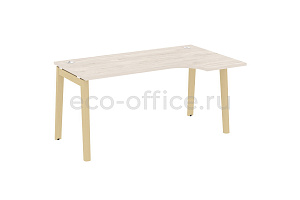 Стол эргономичный правый ONIX WOOD OW.SA-1 (R) Денвер Светлый / Дуб Светлый фото