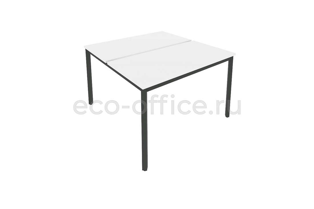 Рабочая станция на металлокаркасе SLIM SYSTEM С.СП-4.2 Белый / Антрацит металл купить в Москве