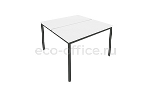 Рабочая станция на металлокаркасе SLIM SYSTEM С.СП-4.2 Белый / Антрацит металл фото