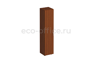 Шкаф для документов узкий закрытый КОМФОРТ К.382 Французский Орех фото