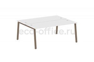 Рабочая станция METAL SYSTEM STYLE БА.РАС-СП-2.5 Белый / Мокко металл фото