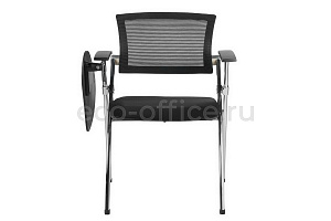 Конференц-кресло складное с пюпитром RV Chair CLICK 462TEC Чёрная ткань фото
