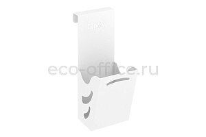 Навесной лоток для ручек и карандашей MAN-04 Белый металл фото