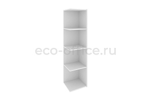Модуль приставной 4 ячейки LOCKER PLUS LK.PM-4 Белый фото