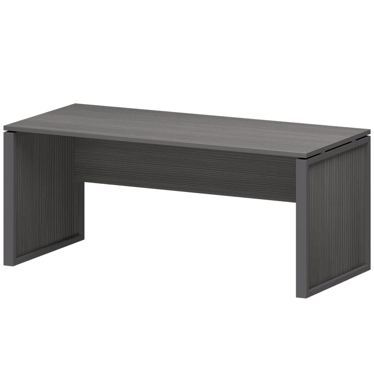 стол руководителя protech нтм-180 лиственница/антрацит фото