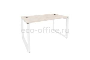 Стол рабочий руководителя ONIX DIRECT O.MO-SRR-3.8 Денвер Светлый / Белый металл фото