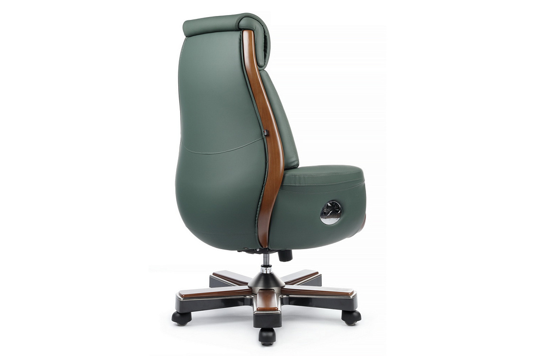 кресло руководителя rv design byron ys1505a зелёная кожа фото