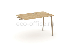 Стол приставка к опорным тумбам ESTETICA ES.SPR-2-LP Тиквуд Светлый фото