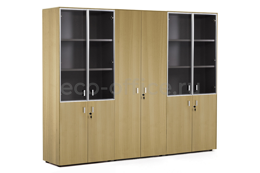 Шкаф комби х2 + гардероб ENZO 109 731 ECL-L 51 Эвкалипт Светлый / Хром металл  стоимость