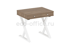 Стол на металлокаркасе HomeOffice VR.SP-1-79.M Дуб Аризона / Белый металл фото