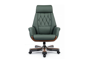 Кресло руководителя RV Design BYRON YS1505A Зелёная кожа фото