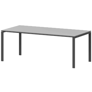 Стол на металлокаркасе для заседаний Protech АМ-0058 Серый/Антрацит фото
