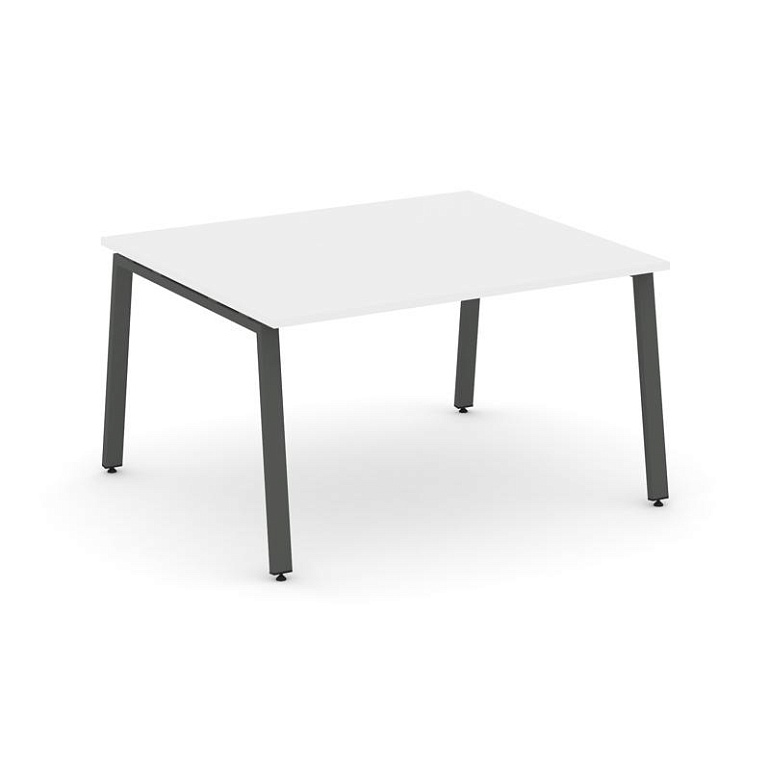 стол переговорный style project sn-6a.sprg-033.3 белый/металл антрацит фото