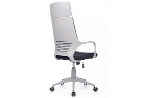 Кресло RV Chair IQ RV 8989 Серый пластик / Чёрная ткань фото