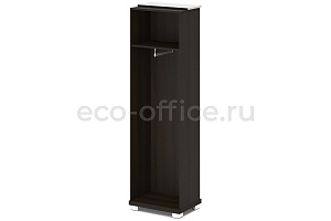 Каркас шкафа для одежды центральный GRACE L-56ц Дуб Линдберг тёмный / Серый Шёлк фото