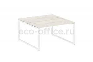 Рабочая станция METAL SYSTEM QUATTRO 4x4 40БО.РАС-СП-2.3 Дуб Наварра / Белый металл фото