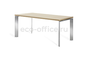 Стол руководителя FERMO Metal FE180 CH Дуб Светлый фото