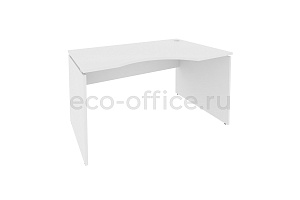 Стол криволинейный правый STYLE Л.СА-2 (R) Белый фото