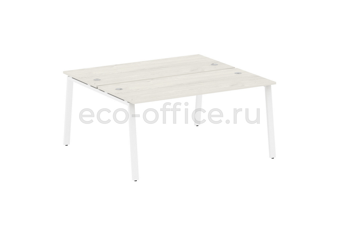 Рабочая станция METAL SYSTEM STYLE БА.РАС-СП-2.4 Дуб Наварра / Белый металл  стоимость