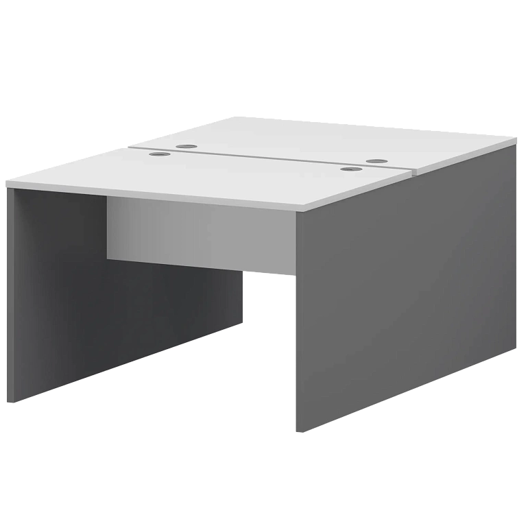 бенч двойной тип1 protech смср25-2.10.73 графит/белый фото