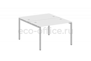 Рабочая станция METAL SYSTEM QUATTRO 4x4 40БП.РАС-СП-2.2 Белый / Серый металл фото