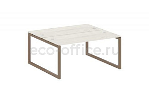 Рабочая станция METAL SYSTEM QUATTRO 5x5 50БО.РАС-СП-2.4 Дуб Наварра / Мокко металл фото