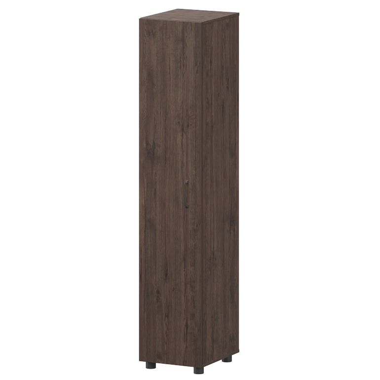 стеллаж узкий закрытый protech к-932,к-938,кф-938 дуб апрель фото