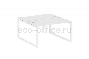 Рабочая станция METAL SYSTEM QUATTRO 5x5 50БО.РАС-СП-2.3 Белый / Белый металл фото