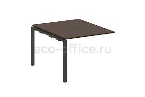 Проходной наборный элемент переговорного стола METAL SYSTEM STYLE БП.ППРГ-1 Венге Цаво / Антрацит металл фото