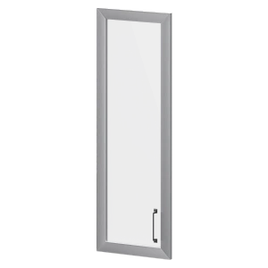 Дверь стеклянная в алюминиевой раме левая Protech К-980.СР.ЛВ.Ф Кронберг фото