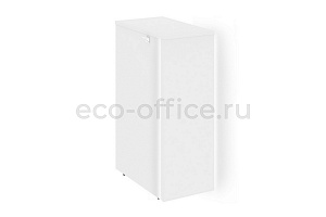 Тумба с подсветкой 5 ящиков TIP-ON завершающая левая ONIX O.R-TV-5 TIP.S (L) Белый Бриллиант фото