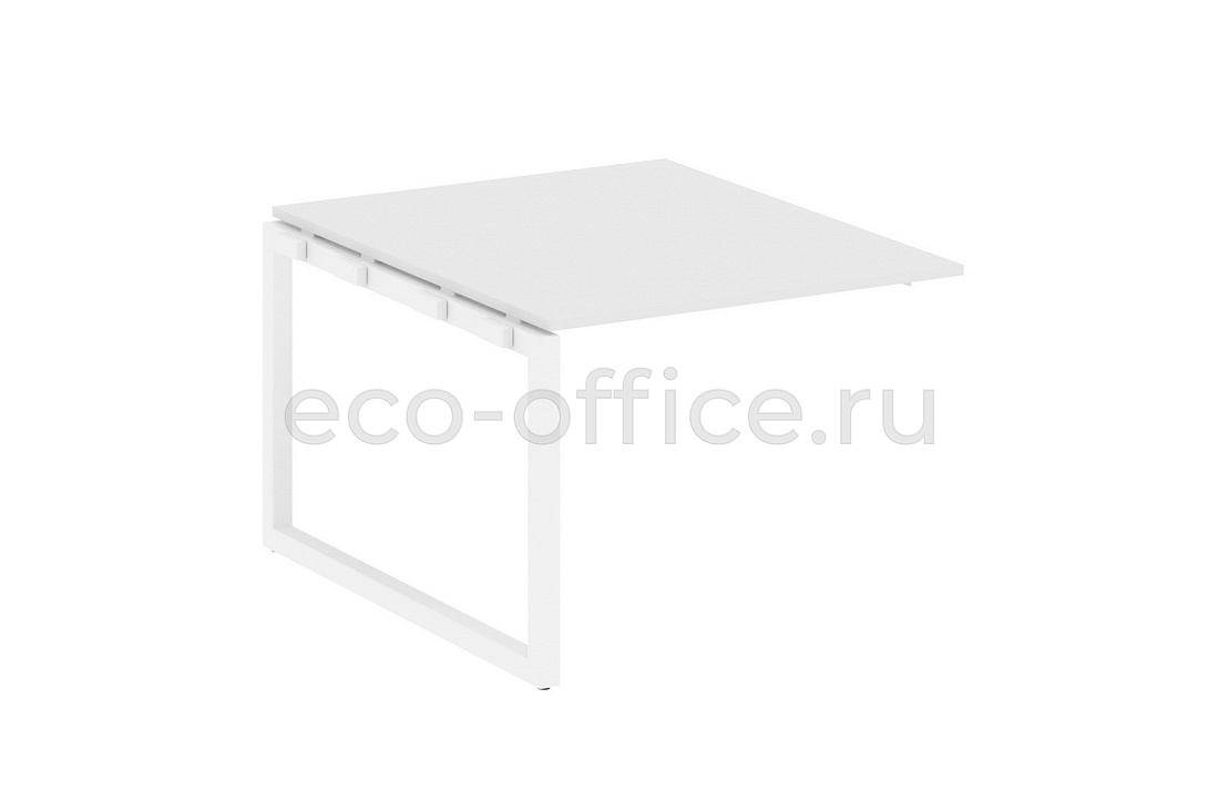 Проходной наборный элемент переговорного стола METAL SYSTEM QUATTRO 5x5 50БО.ППРГ-1 Белый / Белый металл  стоимость
